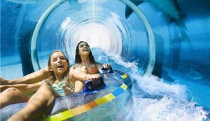 Аквапарк в Дубае (видео)